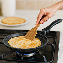 Сковорода для млинців 24 см литий алюміній гранітне покриття 1485 A-Plus