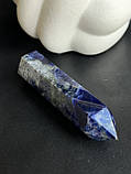 Обеліск содаліт натуральний камінь олівець із содаліту, фото 5