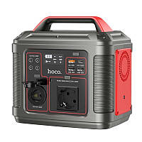 Портативна зарядная станция Hoco DB28 300W 296Wh 80000mAh Silver / Red yk07 _tdo