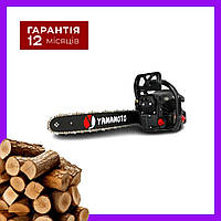 Бытовые бензопилы Yamamoto Мощная бензопила Бензопила полупрофессиональная Мотопила (1 шина +1 цепь) Бензопила двухтактная