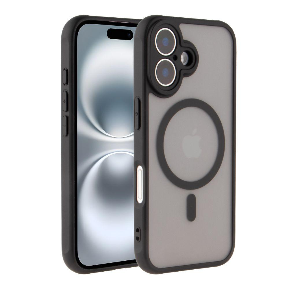 Чехол TPU+PC Anti Drop Full Camera with MagSafe для iPhone 16 Plus, фото 1