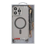 Чохол TPU+PC LanyardCase with MagSafe для iPhone 15 Pro, фото 10