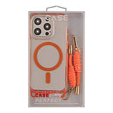 Чехол TPU+PC LanyardCase with MagSafe для iPhone 15 Pro Max, фото 7