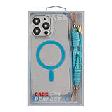 Чехол TPU+PC LanyardCase with MagSafe для iPhone 15 Pro Max, фото 9