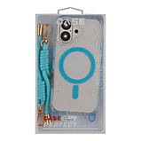 Чохол TPU+PC LanyardCase with MagSafe для iPhone 16, фото 7