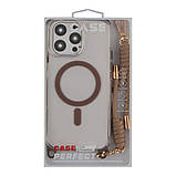 Чохол TPU+PC LanyardCase with MagSafe для iPhone 16 Pro, фото 4
