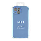 Чохол Silicone Case Full Size with Frame для iPhone 15, фото 4