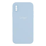 Чохол Silicone Case Full Size with Frame для iPhone X/Xs, фото 9