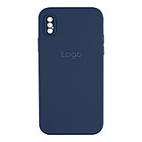 Чохол Silicone Case Full Size with Frame для iPhone X/Xs, фото 10