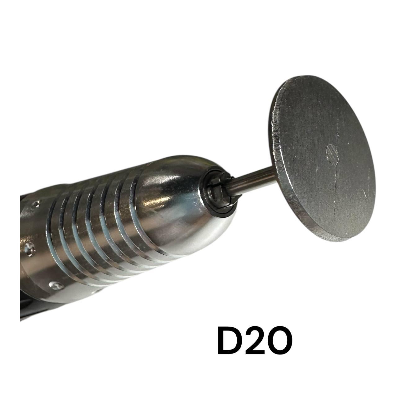 Педикюрний диск-основа металева d20 мм для апаратного педикюру