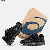 Кросівки ASICS Gel-NYC Gore-Tex Black Gray ТЕРМО, фото 7