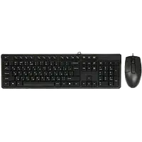 Комплект клавіатура+мишка A4Tech KK-3+OP-330 USB