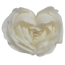 Свічка низькотемпературна для БДСМ ігор із воском люмінесцентна GlowKink біла, М