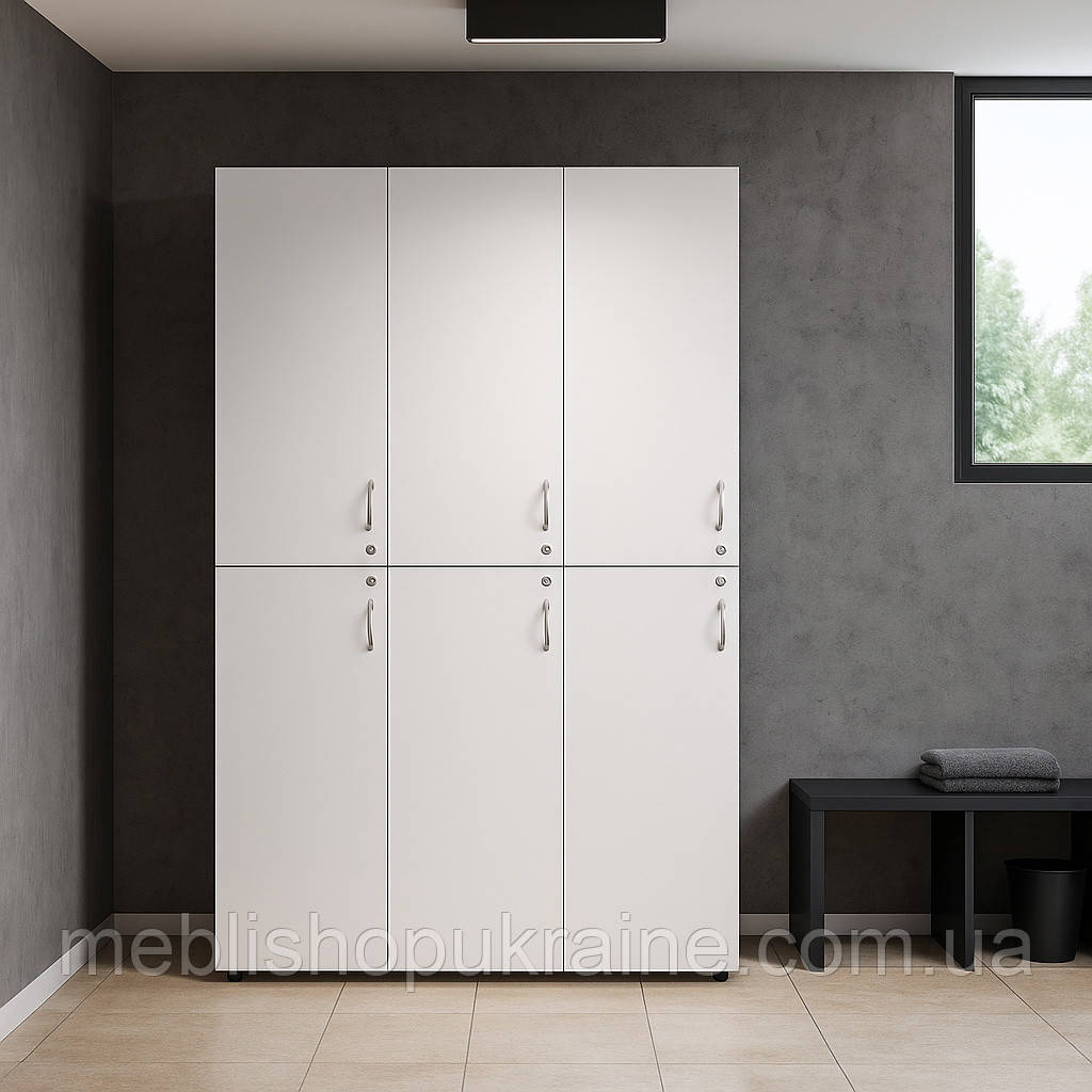 Шафа із замком для роздягальні та гардеробу, фото 1