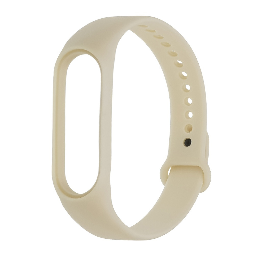 Ремінець для Xiaomi Mi Band 7 силіконовий, браслет для фітнес-трекера, Antiqe White (1)