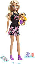 Лялька Барбі Скипер і немовля Barbie Skipper Babysitters Inc Set with Blonde Doll GRP13