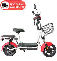 Велосипед с электромотором SPARK COMPACT 14" 48V/400W/12Ah Красный