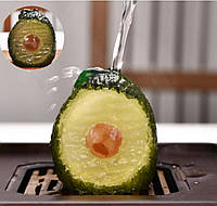 Іграшка чайна авокадо, гонфу-ча іграшка для створення атмосфери, чайна іграшка, що приносить удачу та благополуччя