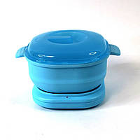 Силіконовий воскоплав Silicone Edition на 100W, 400 мл, блакитний