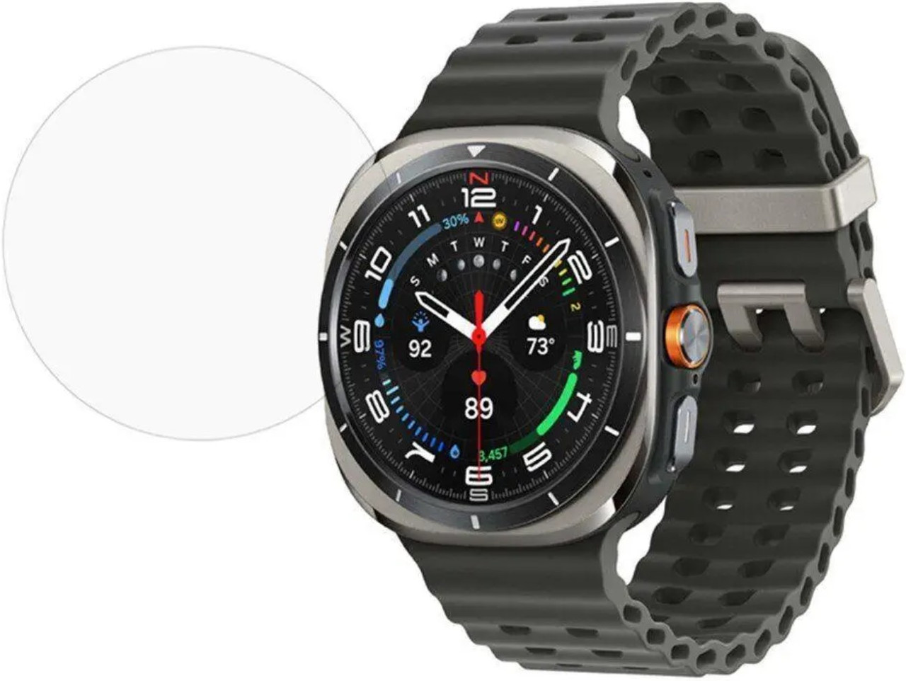 Захисне скло для годинника Samsung Galaxy Watch Ultra (SM-L705), фото 1