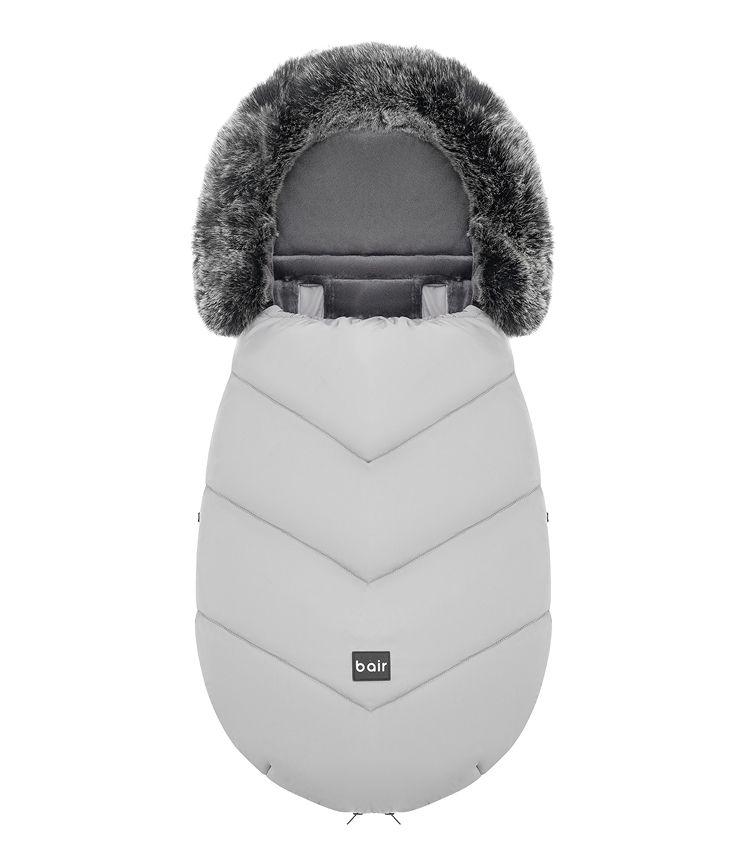 Зимовий конверт Bair Iceberg owl grey сірий, фото 1