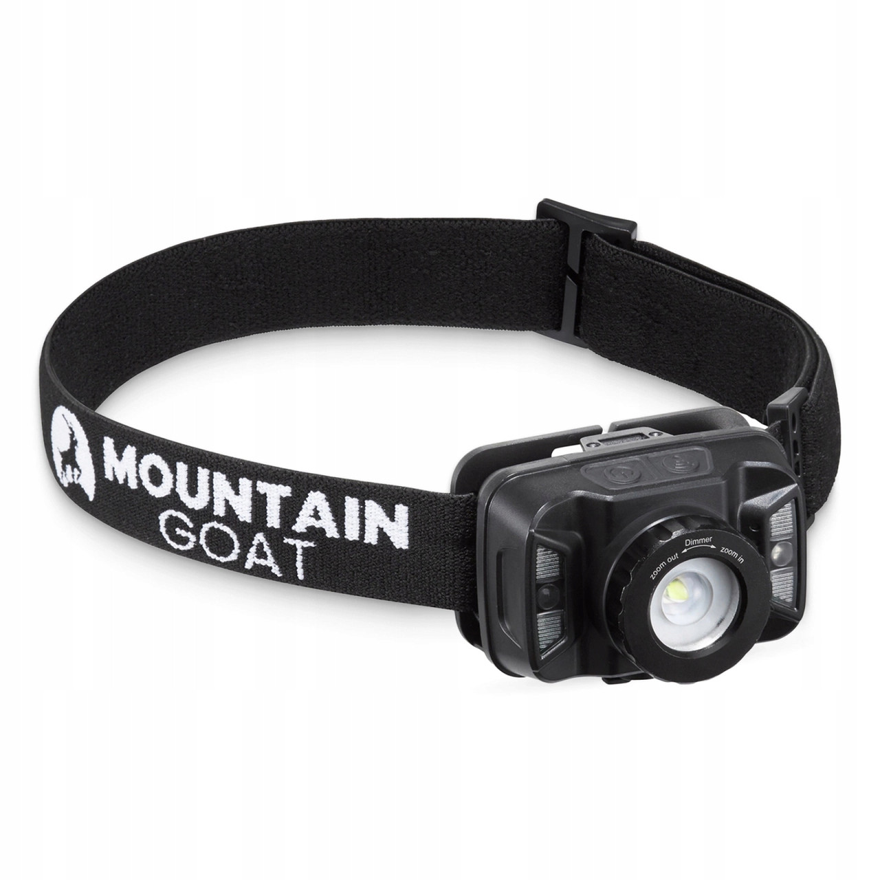 Ліхтар налобний Mountain Goat LED 350 lm акумуляторний, з регулюванням нахилу Black (P-5907739318411)