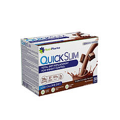 Коктейль Quick Slim "Подвійний шоколад", 30 саше по 23 г