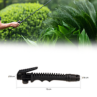 Кран-ручка універсальна для обприскувачів Marolex з дозуючим клапаном, чорна пластикова