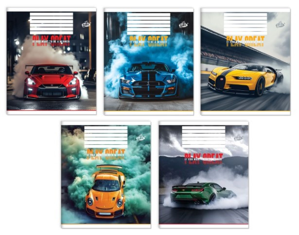 Зошит 12_арк. клітинка "Бріск" / Турбо мрії