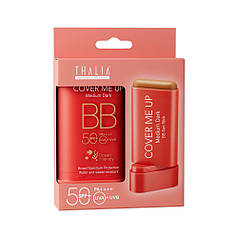 Сонцезахисний ВВ крем-стік для обличчя з SPF 50 Thalia Medium Dark, 20 мл