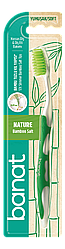 Зубна щітка BANAT "Бамбукова сіль" м'яка, 1 шт.
