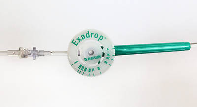 Інфузійна система з регулятором швидкості для гравітаційної інфузії Екксадроп (Exadrop) Б.Браун