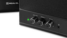 Акустична система REAL-EL S-305 Black (2.0, 2x20 Вт), фото 4