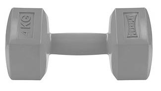 Гантель композитна PowerPlay 4124 Hercules 4 кг. Сіра (1 шт.)