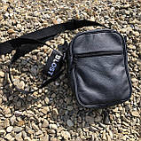 Набір 2 В 1! Сумка + Ліхтар! Якісна чоловіча сумка з натуральної шкіри + Тактичний ліхтар POLICE BL-X71-P50, фото 5