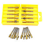 Набір борфрез для дерева 10 шт., хвостовик 3 мм, для гравера, HSS сталь Без бренда, фото 2