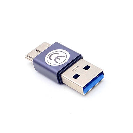Перехідник USB 3.2 (тато) — micro BM (тато), фото 2
