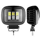 Фара світлодіодна Brevia 10-30V, 30W (3x10W), 2700Lm, CSP1860DE 1шт, фото 2