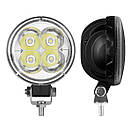 Фара світлодіодна Brevia EPISTAR Spot 10-30V, 12W (4x3W), 880Lm, 1шт, фото 2