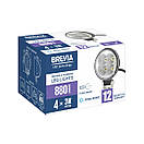 Фара світлодіодна Brevia EPISTAR Flood 10-30V, 12W (4x3W), 880Lm, 1шт, фото 6