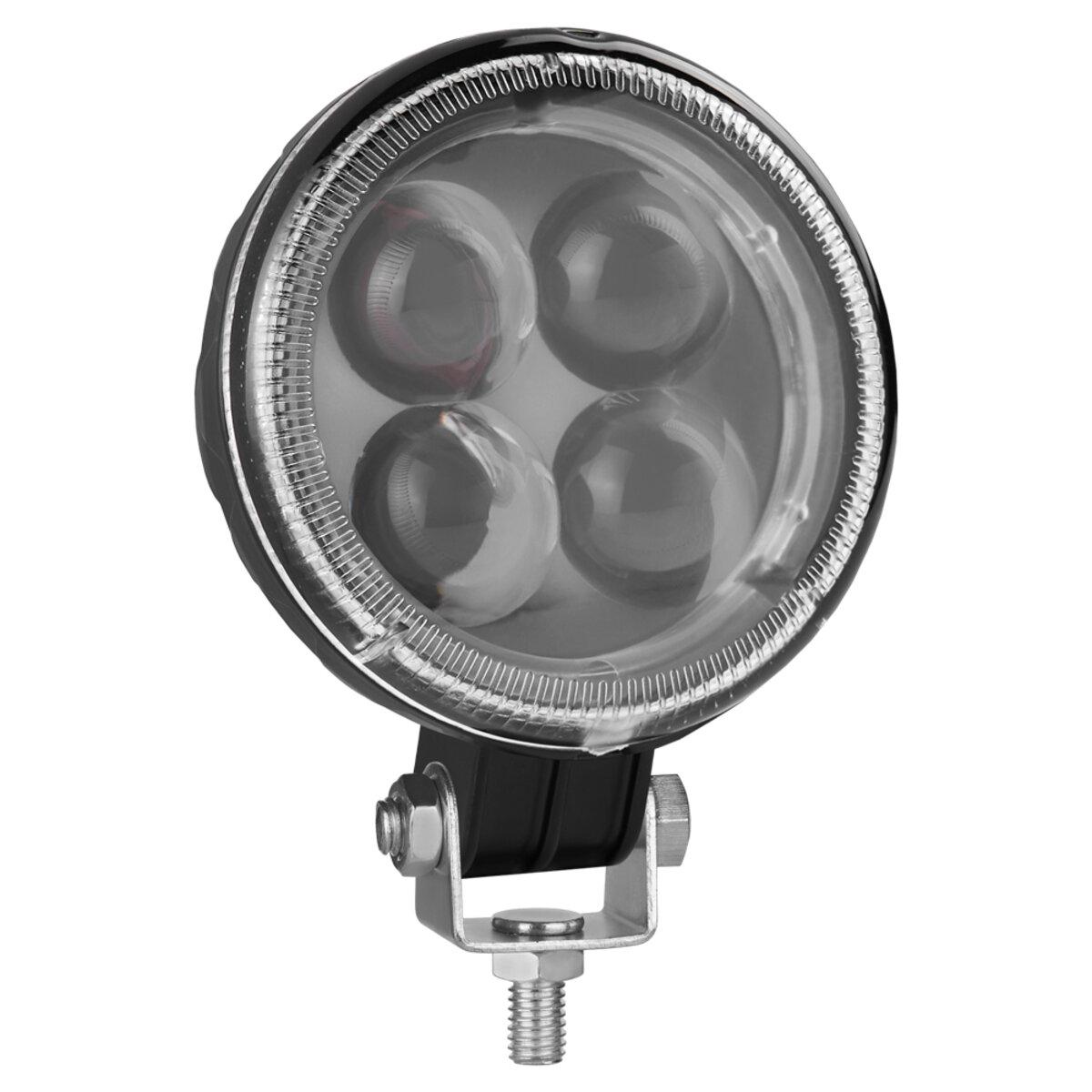 Фара світлодіодна Brevia ERISTAR 4D Spot 10-30V, 12W (4x3W), 880Lm, 1шт, фото 1