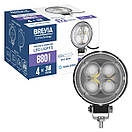 Фара світлодіодна Brevia ERISTAR 4D Spot 10-30V, 12W (4x3W), 880Lm, 1шт, фото 8