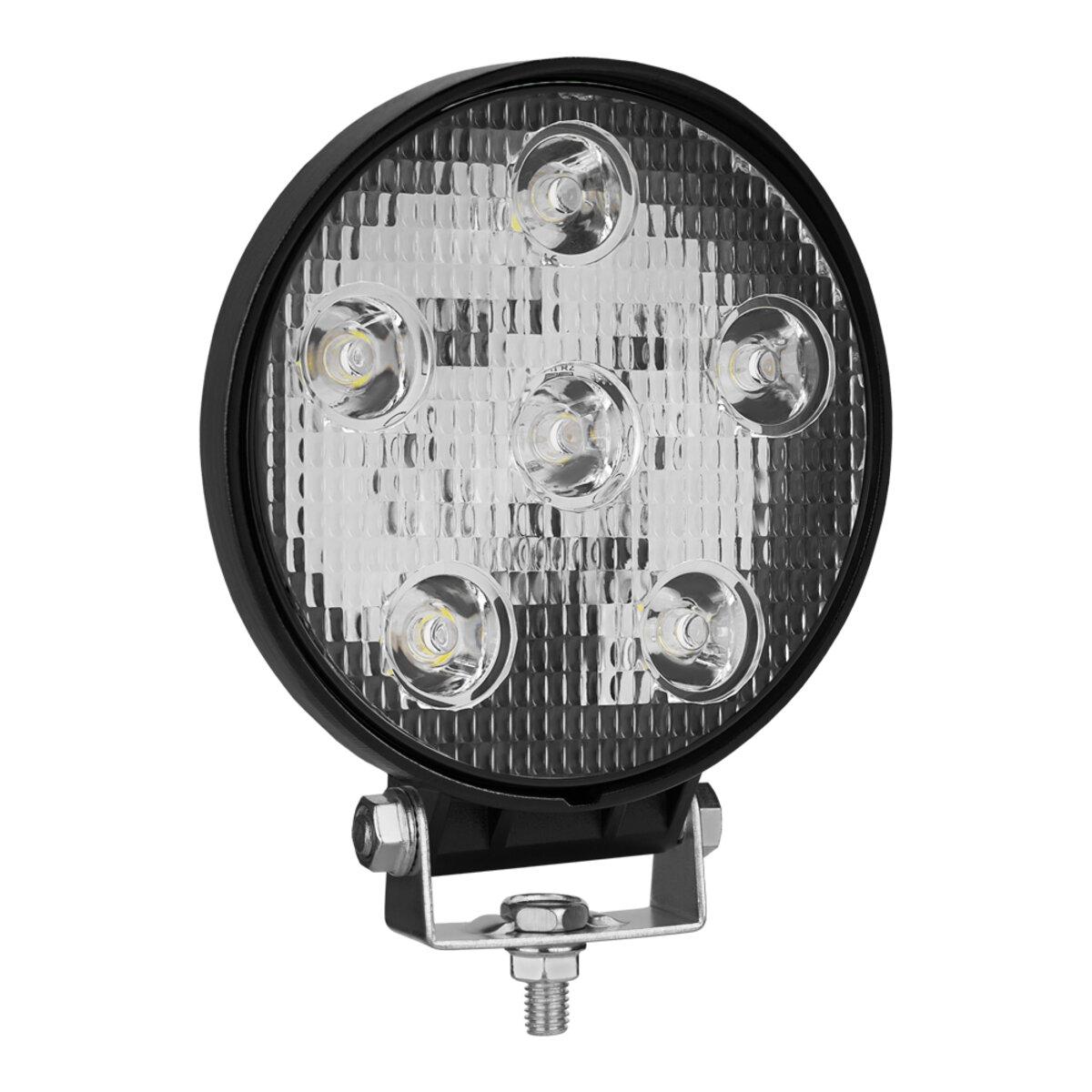 Фара світлодіодна Brevia EPISTAR Spot 10-30V, 18W (6x3W), 1320Lm, 1шт, фото 1