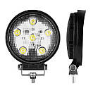 Фара світлодіодна Brevia EPISTAR Spot 10-30V, 18W (6x3W), 1320Lm, 1шт, фото 2