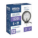 Фара світлодіодна Brevia EPISTAR Flood 10-30V, 18W (6x3W), 1320Lm, 1шт, фото 7