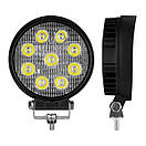 Фара світлодіодна Brevia EPISTAR Spot 10-30V, 27W (9x3W), 1980Lm, 1шт, фото 2