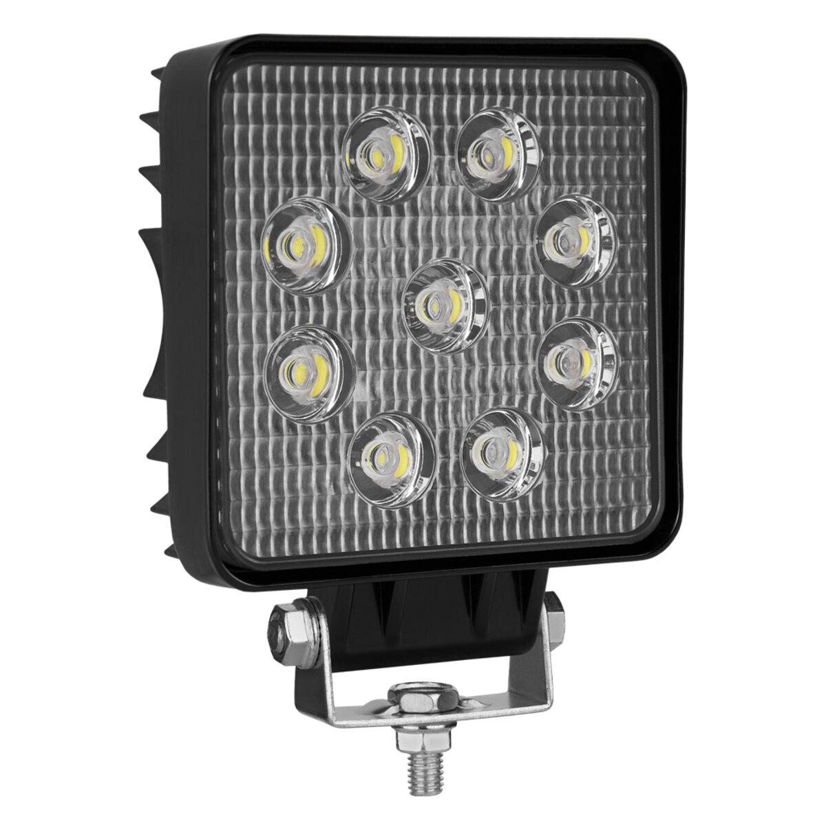 Фара світлодіодна Brevia EPISTAR Spot 10-30V, 27W (9x3W), 1980Lm, 1шт, фото 1