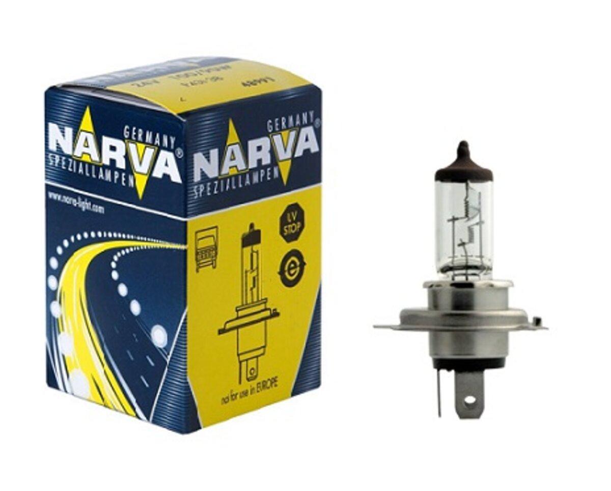 Галогенова лампа Narva H4 24V 100/90W P43t, фото 1