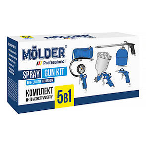 Набір пневмоінструменту Molder 5в1
