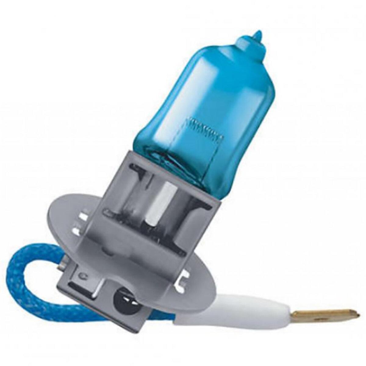 Галогенова лампа Philips H3 12V 55W PK22s WhiteVision ultra +60% (3900K) блістер, фото 1